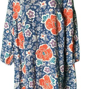 Old Navy blue and orange dress XL